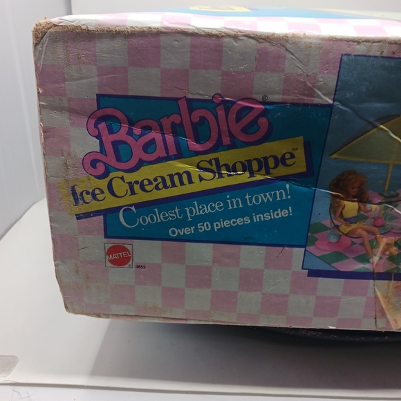 Vintage 1987 Barbie ice cream shoppe - Picture 3 of 16